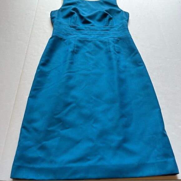 Banana Republic Outlet Women's Sleeveless Sheath Dress Royal Blue Size 2 - Picture 5 of 11